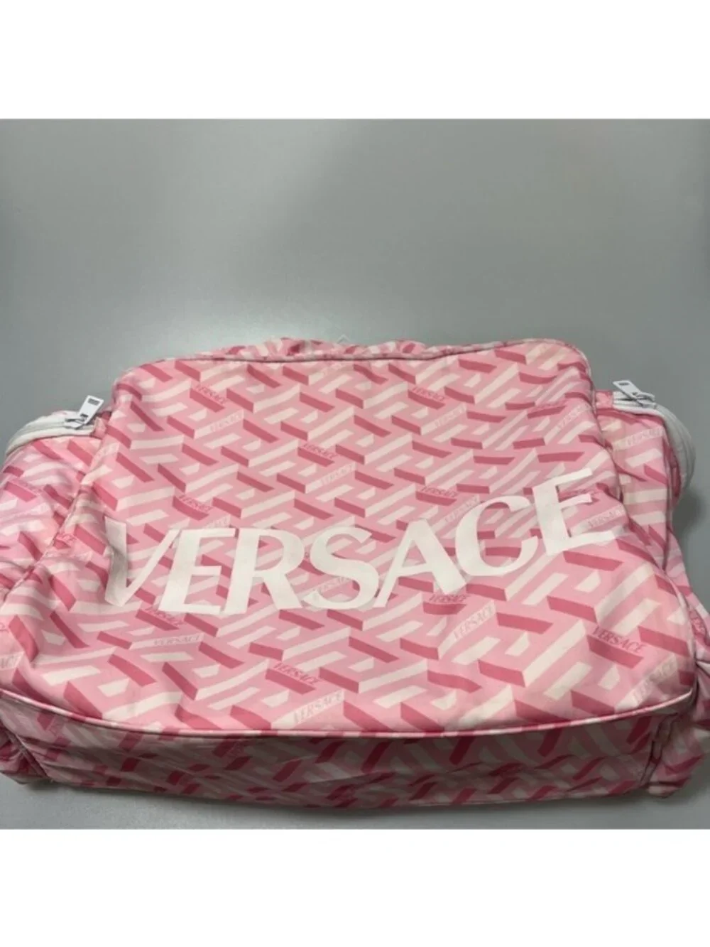 Versace Baby Diaper Shoulder Bag Pink